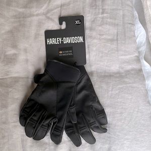 Harley-Davidson Motorcycle Inceptive Mixed Media Gloves